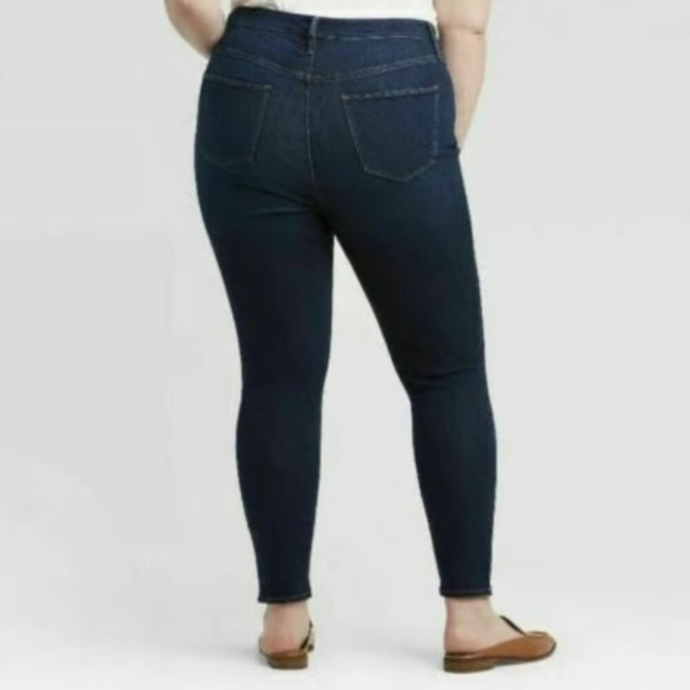 Universal Thread Skinny Jeans, Size 26WR, Medium Wash - Picture 2 of 7